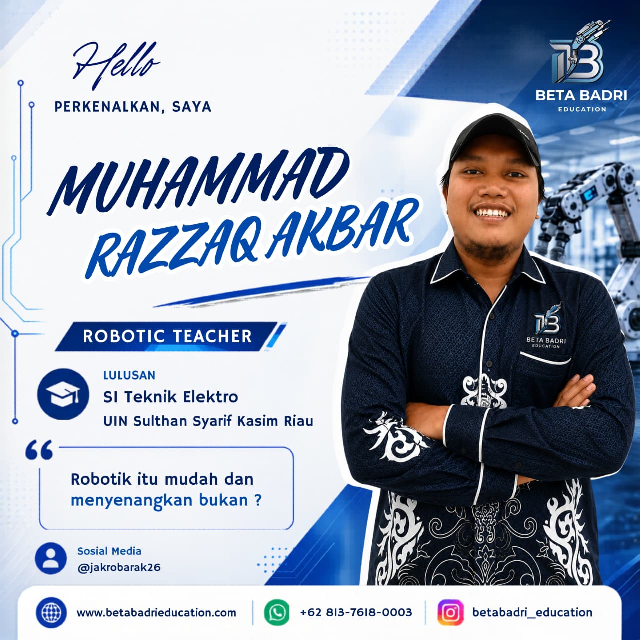 Muhammad Razzaq Akbar, S.T