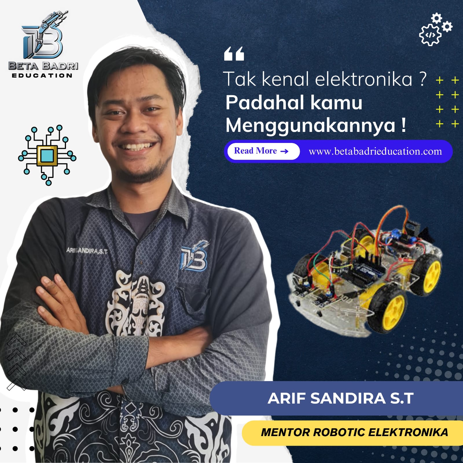 Arif Sandira, S.T